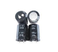 2PCS/10PCS 680uf 220v GN 25x35mm 220V680uF Snap-in PSU Capacitor EKFBQBGW(One Size)