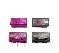 2PCS/10PCS Microinterruttore Viola Oro Micro Move 150 milioni di volte Nero Trasparente Viola 100 milioni di volte Pulsante(Black transparent,0.65N_2 PCS)