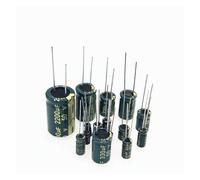 2PCS 10V 16V 25V 35V 50V 400V High Frequency Low Aluminum Electrolytic Capacitor 100UF 220UF 330UF 470UF 680UF 1000UF 1500UF NWPNLXEA(63V220UF)