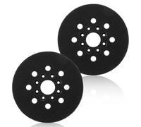 2pcs 125 mm Piastra Abrasiva Compatibile con Bos-ch PEX 220 A, Gex 125-1 Ae, Pex 220 Ae E Skil 7402/7490, Platorello Per Smerigliatrice, Ricambio Con Sistema Di Raccolta Della Polvere Efficiente