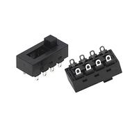 2PCS 12A 250V 3 Position 8 Pin Toggle Slide DIP Switch LQ-103H Hair Dryer Cold Wind FH6218/20/21/31 LTRAJUYNH