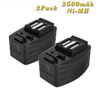 2Pcs 12V 3,5Ah Ni-MH Batteria per Festool 489003 490021 TBP12 BPH12T TDD12 BP12T