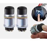 2PCS 12V 50A Interruttore Impermeabile Pulsante Auto Barca Clacson Avvio Motore