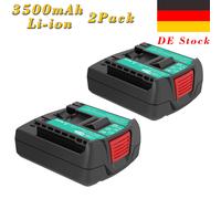 2Pcs 14.4V 3.5Ah Al litio Batteria per Bosch 2607336150 BAT607 25614 17614-01