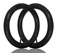 2PCS 14 Inch Bike Tubes,14 * 1.75/1.95/2.125/2.4 Inner Tube with 32mm Schrader Valve and Installation Accessories(14x2.4)