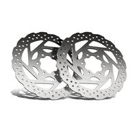 2PCS 140mm Scooter Freno Disco Rotore Pad 6 Fori Arrotondato Compatibile con Kukirin G2 Master / G3 / G4 Scooter Elettrico Parti Freno Originale Accessori