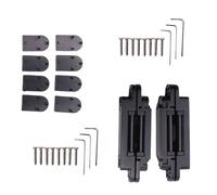 2Pcs 15.2cm Nascosto Cerniere Porta Cerniere 180 Gradi Swing