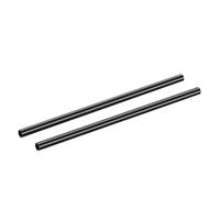 2pcs 15mm Camera Rails Asta di Estensione Filettatura Interna In Alluminio DSLR Aste di Montaggio 10 A 50cm Studio Accessorio Matte Box di Montaggio Estensione