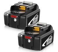 2pcs 18V 5.5Ah Sostituzione per Makita 18V Batteria BL1850B BL1860B BL1860 BL1840B BL1840 BL1820B 194205-3 194204-5 194309-1 196399-0 Utensili a batteria