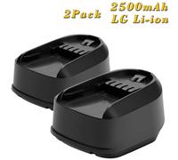 2Pcs 2.5AH 18V Al litio Batteria per Bosch PST PSM PSR PSB 18 LI LI-2H Uneo Maxx