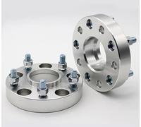 2PCS 20/25/30/35/50mm 5x108 Adattatore Distanziale Ruota Auto Adatto Per Land-Range Per Freelander 2 2006-2014(Silver 30MM)