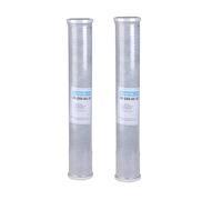 2pcs 20" Universal Water Filter Activated Carbon Cartridge Filter 20 Inch for Cto Block Carbon Filter Water Purifier parte di ricambio