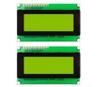 2PCS 2004A Modulo Display LCD 20x4 Schermo Carattere con Interfaccia IIC - Pannello di testo HD retroilluminazione verde per progetti Arduino fai da te