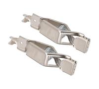 2PCS 20A Guaina per Clip Elettriche FAI DA TE S Clip (2 x Rosso)