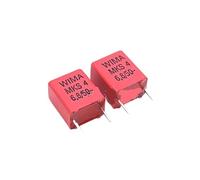 2pcs/20pcs 50V 685 6.8UF 50V 6U8 MKS4 Pitch 7.5mm Film capacitor NWPNLXEA(One Size)