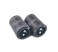 2Pcs 2200uF 200V 2200uF 250V 200v2200uf 250V2200UF 30x50 35x40/45/50/60 Condensatore PSU a scatto Dispositivi elettronici (Color : 250v2200uf 30x50, Size : 1 UK)