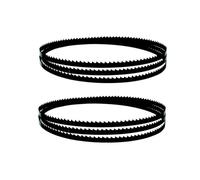 2PCS 2215mm Lame for sega a nastro for legno 6.35 10 16mm Larghezza 4 TPI for Dewalt DW876 e EBS3601 Sega a nastro in carbonio Strumenti for la lavorazione del legno(2215x10x0.35mm 4TPI)
