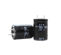 2PCS-24PCS 400V100UF 450V100UF Condensatore elettrolitico volume 100UF 400V 100UF 450V 22X30MM(450V100UF 6PCS)