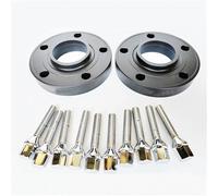 2PCS 25 Millimetri Auto Ruota Spacer Hub Adattatore Accessori Per Z4 Z8 E52 2001-2003 Per E60 2005 adattatore allargamento mozzo(Nero)