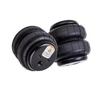 2pcs 2500 Lb 1/2"npt Single Port Air Spring Suspension Ride Bellows Air Spring