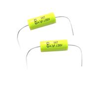 2pcs 250V 4.7uF Audio Speaker Divider Condensatore Non Polarità Crossover
