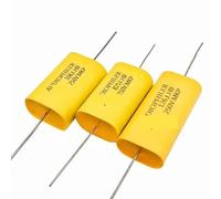2Pcs 250V Capacitor Fever Metal Film Coupling Frequency Dividing 250V1UF