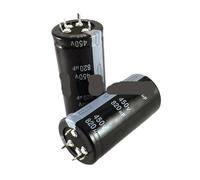 2PCS 25V 100V 400V 450V 4Pin Aluminum Electrolytic Capacitor Audio 1000UF 820UF 1200UF 1500UF 1800UF 2200UF 10000UF 100000UF AUOQKQUT(450V1000UF 40X60)
