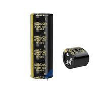 2Pcs 25V Capacitor 25V100000UF 35x103 4PIN Amplifier Electrolytic Capacitor 2000Hours 105 ℃ For Filter/Amplifier/Audio MQXFCZUX