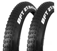 2PCS 27.5x3.0 Pneumatico MTB Resistente a Fori e Esplosioni, Ideale for Montagna, Sentieri, Fango, Sabbia e Uso Urbano Parete Spessa, Profilo a Blocchi Profondi, Compatibile Tubeless