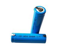 2PCS 3.7V 800mAh Batteria di ricambio agli ioni di litio - Compatibile con Braun, compatibile con Oral-B IO6 IO9 IO8 8N - Adatta al tipo 3758 3759 3753 - Ricaricabile per spazzolini elettrici
