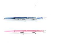2PCS 3 sezioni snodabili esche da pesca 255mm/30.6g acqua salata affondamento ago duro richiamo for attrezzatura da pesca al pesce azzurro(001 004)
