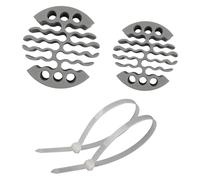 2Pcs 30 Fori Reti Pettini Cavo Stanza Cavi Strumento di Gestione Organizzazione Supporto Cavo Facile Da Usare Ordinamento