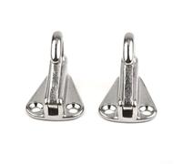 2Pcs 316 Per Molla In Acciaio Inox Snap Fending Gancio per Marine e Veicoli Hardware con Costruzione Resistente Resistente