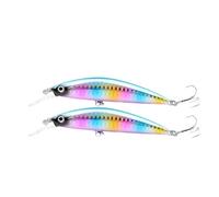 2PCS 33G/10.8CM Esca da pesca con rilascio di esca affondante, compatibile for attrezzatura dura a lancio lungo(12x40mm-H,33G 10.8CM)