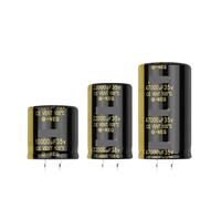 2Pcs 35V Capacitor Amplifier Electrolytic Capacitor 2000Hours 105 ℃ For Filter/Amplifier/Audio/Air Conditioner/HiFi Capacitance MQXFCZUX(35V47000UF 35x60)