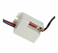 2pcs 360 ° Mini PIR Soffitto Sensore di Movimento Interruttore Della Luce, Sensibilità di Rilevamento Regolabile 6m, Modalità Giorno/Notte, Ritardo Personalizzabile 5s-8