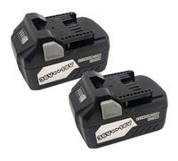 2pcs 36V 2.5 Ah / 18V 5.0 Ah Li-ion Batteria per HiKOKI Multi Volt Batteria BSL36A18 BSL36A18X BSL36B18 BSL36B18X BSL36C18 BSL3640MVT, Compatibili con HiKOKI WH36DC WR36DA G3613DA DH36DPA DV36DA