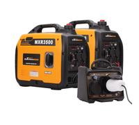 2pcs 3KW Generatore Di Corrente Silenziato + Box Collegamento in Parallelo