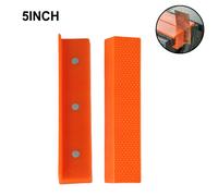 2pcs/4.2.1cm Magnetic-Soft Pad Di Jaw-Rubber for Metal-Vise Bench-Machine Tools