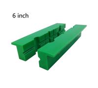 2pcs/4.2.1cm Magnetic-Soft Pad Di Jaw-Rubber for Metal-Vise Bench-Machine Tools