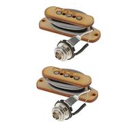2pcs 4.3K Resistenza Palissandro Alnico 3 Corde Cigar Box Chitarra Pickup