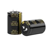 2Pcs 400V Capacitor Amplifier Electrolytic Capacitor 2000Hours 105 ℃ For Filter/Audio/Air Conditioner/HiFi/Power Capacitance EKFBQBGW(400V820UF 35x50)