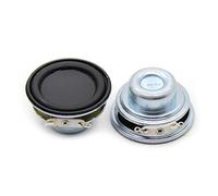 2Pcs 40MM 4 Ohm 5W Gamma Completa Gomma Lato NdFeB Altoparlante Portatile Suono Home Theater
