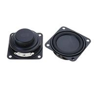 2Pcs 40mm 4Ohm 5W Full Range Altoparlanti Woofer Stereo Altoparlante Forma Quadrata Sostituzione Altoparlanti Altoparlanti Stereo Woofer