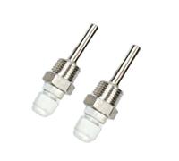 2pcs 50/100/200/300mm Immersioni Manica Sensori di Temperatura 1/2 "Immersioni Filettatura Manicotto Inossidabile Shell Cieco Tubo Precisioni Temperatura
