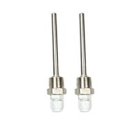 2pcs 50/100/200/300mm Immersioni manicotto Sensori di Temperatura 1/2 "Immersioni Filettatura Manicotto Inossidabile Shell Cieco Tubo Thermowell