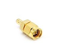 2PCS 50ohm SMA maschio a SMB maschio Adattatore for connettore antenna radio digitale DAB for auto
