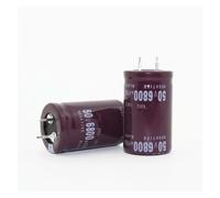 2pcs 50v 6800uf Electrolytic Capacitor Radial 6800UF 50V 25x40mm MQXFCZUX