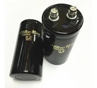 2PCS 50V47000uf Electrolytic Capacitor Radial 47000UF 50V 50x105mm MQXFCZUX