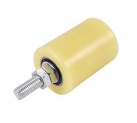 2PCS 50X70Mm Pp Acciaio Piatto Cuscinetto Rullo Guida Ruota 6201 Vite per